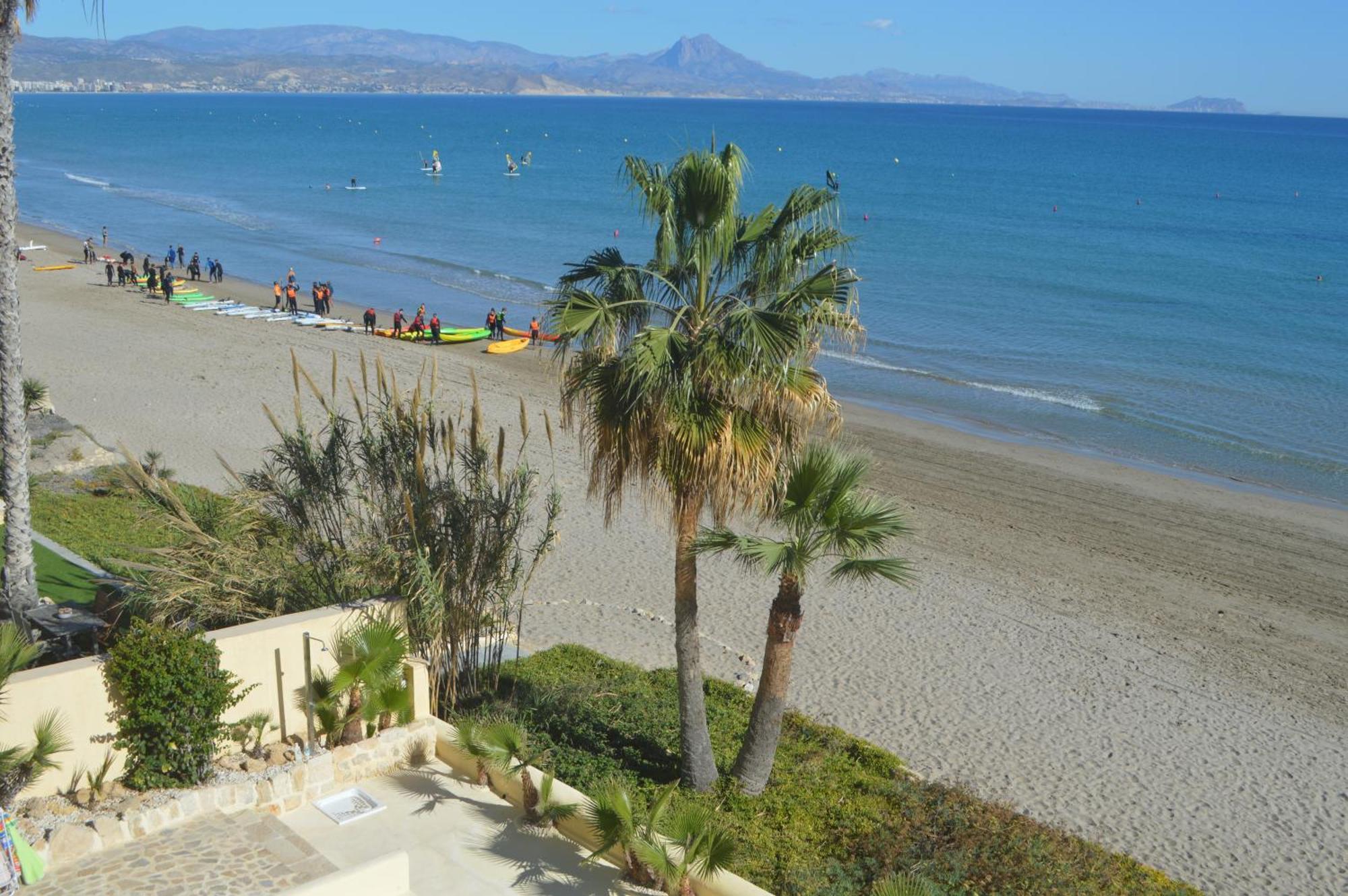 Espectacular Apartamento A Pie De Playa En Chalet Roquetes Alicante Luaran gambar