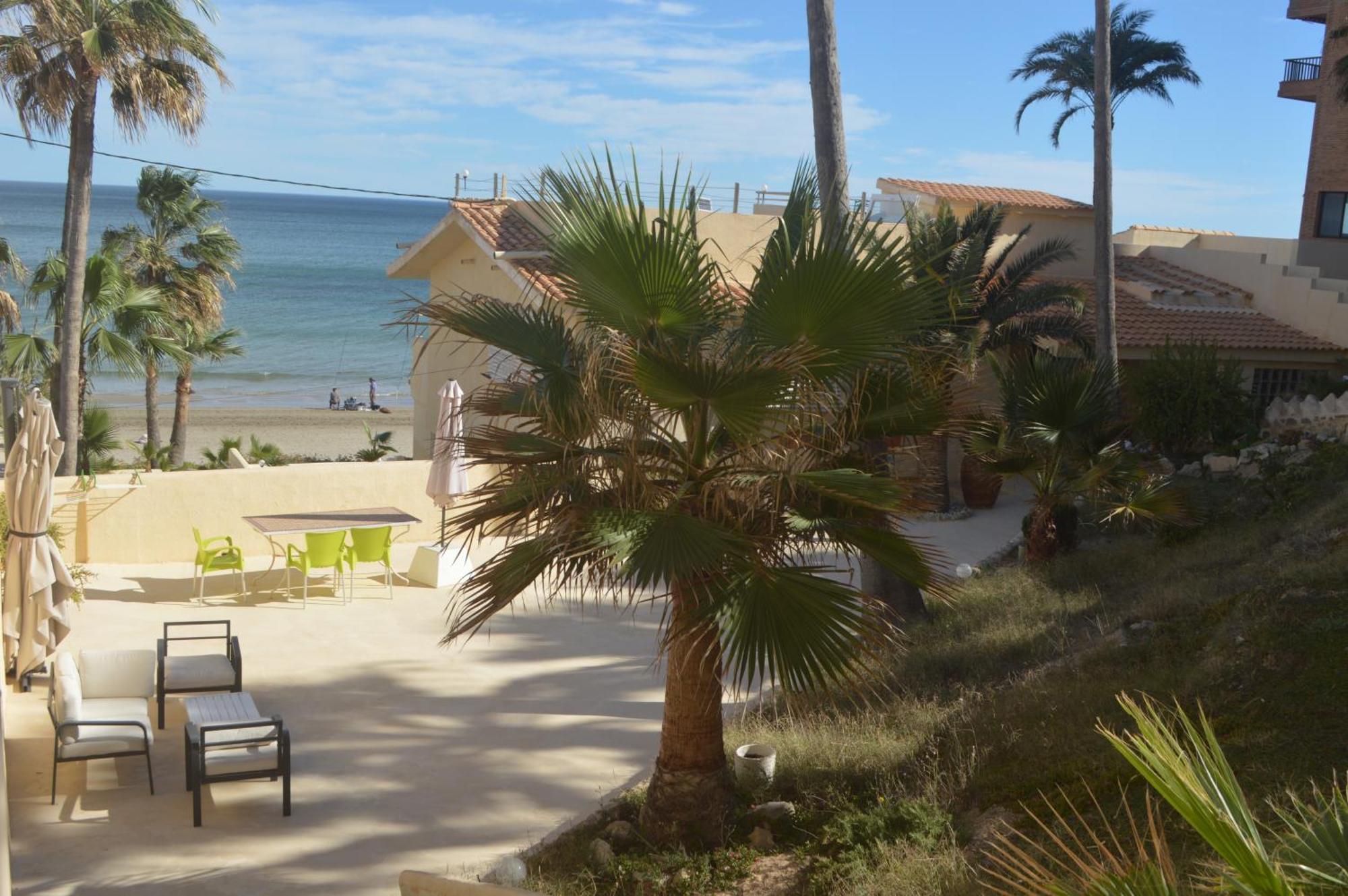 Espectacular Apartamento A Pie De Playa En Chalet Roquetes Alicante Luaran gambar